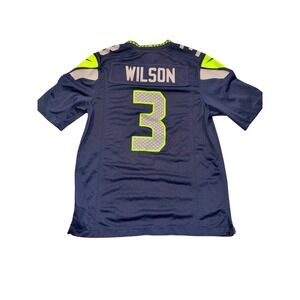 Seattle Seahawks Russell Wilson NFL Nike On Field‎ Jersey Mens Size Medium